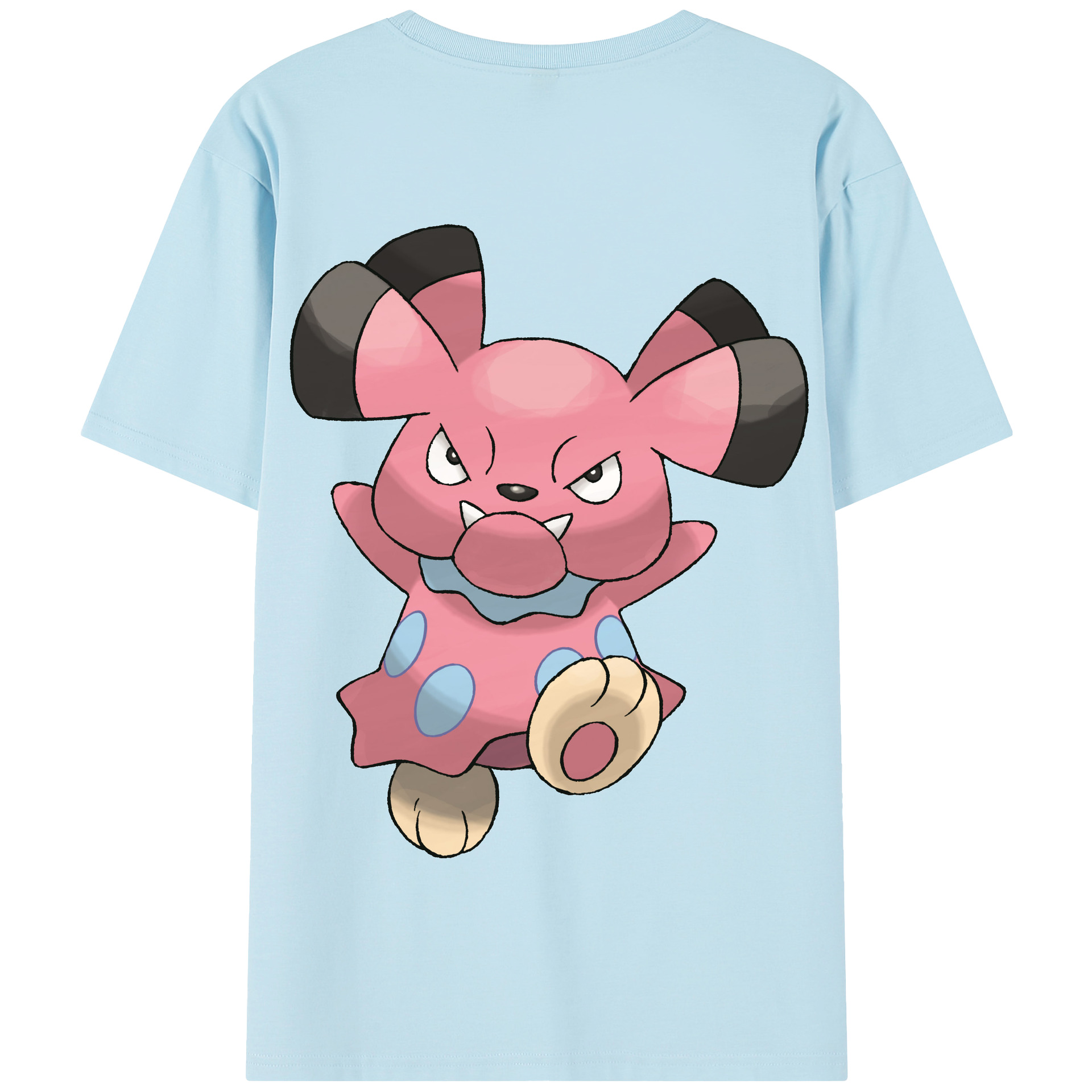 （画像用） ポケットモンスター Pokémon 綿100％半袖Tシャツ（背面プリント）